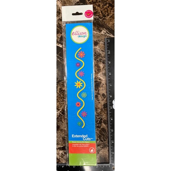 Sizzix Ellison Design Extended Die Cuts flower vine by Stu Kilgour 22281 - Picture 1 of 2